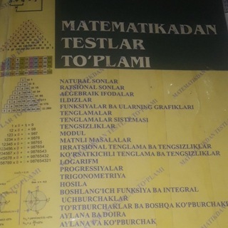 Telegram kanalining logotibi uzoqov_yechimlar_7771 — Matematika yechimlar