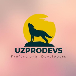 Telegram kanalining logotibi uzprodevs — 👨‍💻UZPRODEVS - Professional Developers