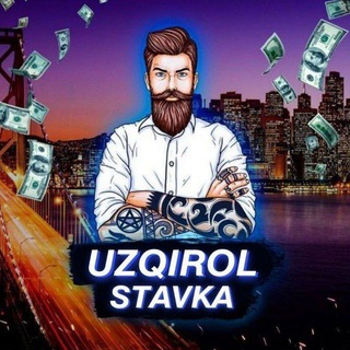 Logo saluran telegram uzqirol_stavka — UZQIROL_STAVKA🇺🇿