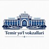 Telegram kanalining logotibi uzrailwaystations — Temir yoʻl vokzallari