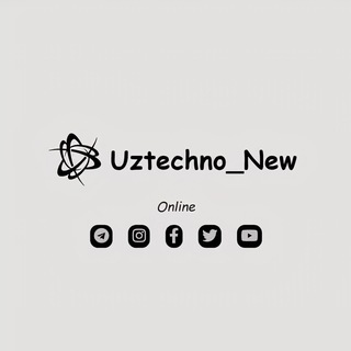 Telegram kanalining logotibi uztechno_new — UzTechno_New