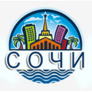 Логотип телеграм канала @v_sochi — В Сочи