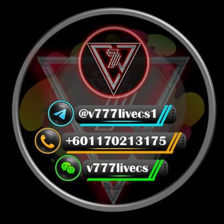 Logo of telegram channel v777live — V777 Official Channel