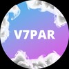 Логотип телеграм -каналу v7par_vape — V7PAR Vape Shop