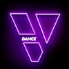 Логотип телеграм канала @v_dance_smr — Студия V 💜