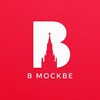 Логотип телеграм канала @v_moskv — В Москве