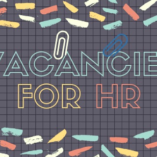 Логотип телеграм канала @vacancies_for_hr — Вакансии для HR