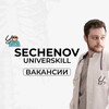 Логотип телеграм канала @vacsechenov — Вакансии Universkill от Александра Сеченова
