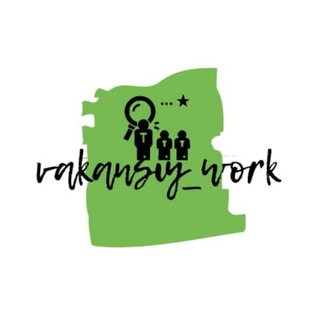 Логотип телеграм канала @vakansiy_work — Вакансии и работа