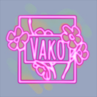 Telegram channel vako | кирибан на 2000 💜 logo