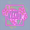 Логотип телеграм канала @vako_pashet — vako | кирибан на 1500 💜