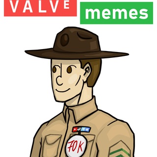 Логотип телеграм канала @valve_memes — VALVe MEMES