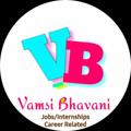 Logo saluran telegram vamsibhavanichannel — Vamsi Bhavani Job/Internship Updates