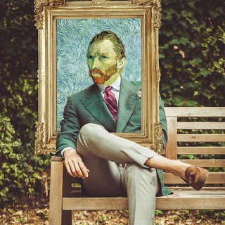 Логотип телеграм канала @vangoghsear — Ухо ван Гога