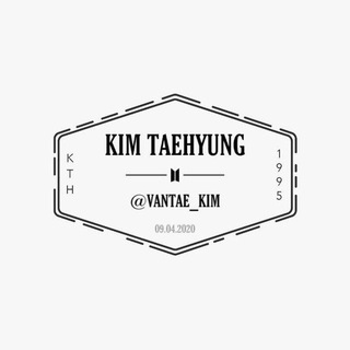 Logo of telegram channel vantae_kim — Kim Taehyung Update.