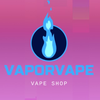 Логотип телеграм канала @vaporvape_shop — VaporVape 🤙💨