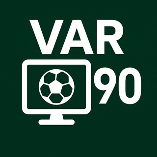لوگوی کانال تلگرام var_football90 — ⚽ VAR90 |🔥 اخبار فوری فوتبال ایران و جهان 🎯 حواشی داغ | نقل‌وانتقالات | داوری VAR