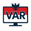 Logo of telegram channel varvideosepakbola — VAR 🇲🇨