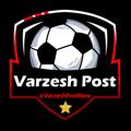 Logo saluran telegram varzeshpostnew — ورزش پست