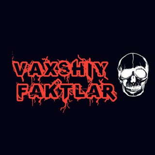 Telegram channel Vaxshiy Faktlar logo