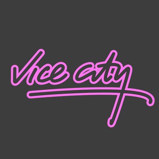 Логотип телеграм канала @vcbar — VICE CITY FAM 🌴