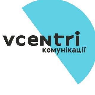 Логотип телеграм -каналу vcentri — Центр комунікації