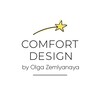 Логотип телеграм канала @vcomfort_design — COMFORT DESIGN
