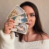 Логотип телеграм канала @vdovina_taro — Вдовина Таро