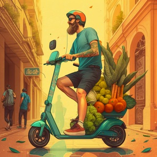 Логотип телеграм канала @veganoar — Vegano Argentino 🇷🇺