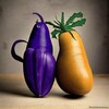 Логотип телеграм канала @veganskoe — Овощи-фрукты