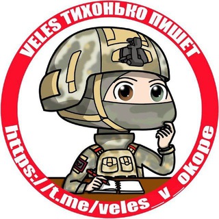Логотип телеграм канала @veles_v_okope — VELES тихонько пишет