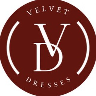 Логотип телеграм канала @velvet_dresses — VELVET DRESSES