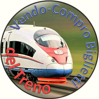 Logo del canale telegramma vendocomprobigliettitreno - Vendo-Compro Biglietti del Treno