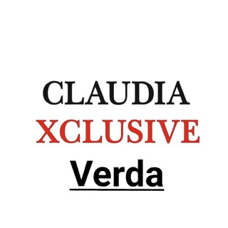 Logo saluran telegram verda_claudiaxclusive — VERDA - CLAUDIA XCLUSIVE