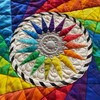 Логотип телеграм канала @vesnushkaquilts — Пэчворк и стежка с Березиной