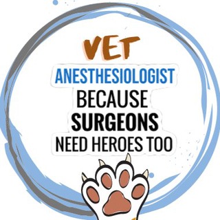 Логотип телеграм канала @vetanesthesiavm — Вет. Анестезиология