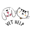Логотип телеграм канала @vethelpru — ВЕТХЭЛП