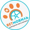 Логотип телеграм канала @vetmobil — ВетМобиль - ветеринар на дом!
