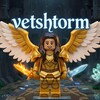 Логотип телеграм канала @vetshtormlego — VETSHTORMLEGO