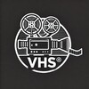 Логотип телеграм канала @vhs_cinema — VHS Фильмы и Сериалы