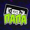 Логотип телеграм канала @vhspapa — VHS ПАПА📼