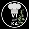 Логотип телеграм канала @vi_chef_ka — вика_шеф