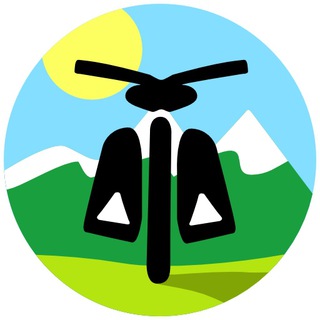 Logotipo del canal de telegramas viajar - Viajar en bicicleta