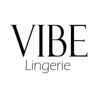 Логотип телеграм канала @vibe_lingerie — VIBE | Нижнее белье ручной работы