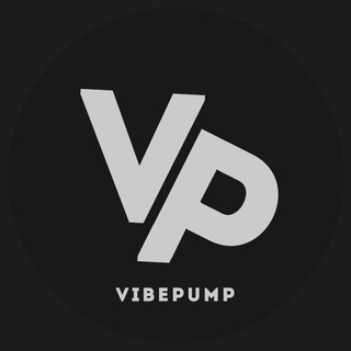 Логотип телеграм канала @vibepump — VIBE PUMP