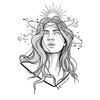 Логотип телеграм канала @vickyolheart — Вики Олхарт - Thoughts, Memories & Radical Acceptance
