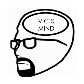 Логотип телеграм -каналу vicsmind — Vic's mind