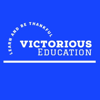 Telegram kanalining logotibi victorious_education — Victorious Education link