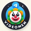 Логотип телеграм канала @videoclown — VIDEOMEM🤡