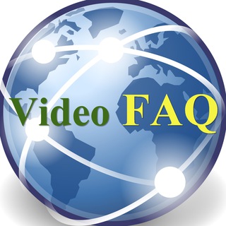 Логотип телеграм канала @videofaq — Video FAQ | Видеофак